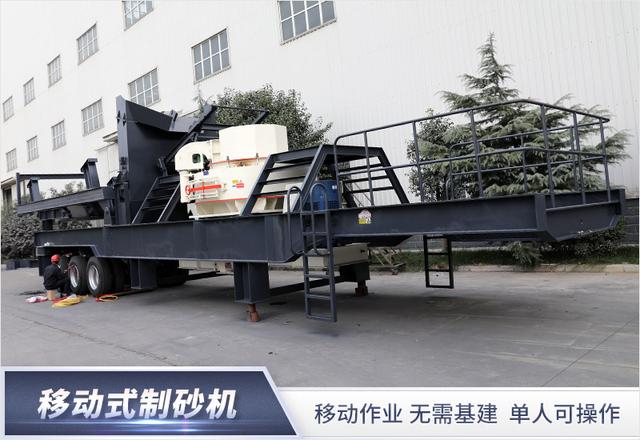 上海挖机斗破碎机磨沙视频