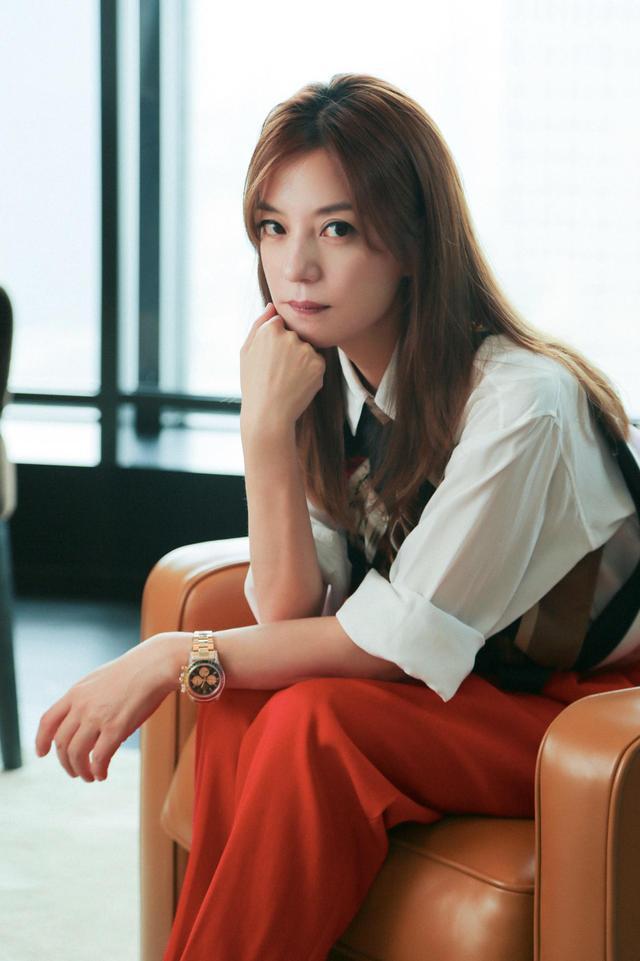 赵薇同款西装搭配(衬衫不要再塞裤子里)(2)