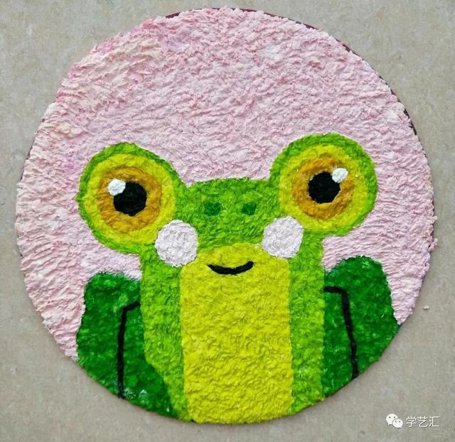 纸浆画简单好看的纸浆画