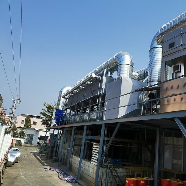 喷漆房空气过滤机_新喷漆房废气处理