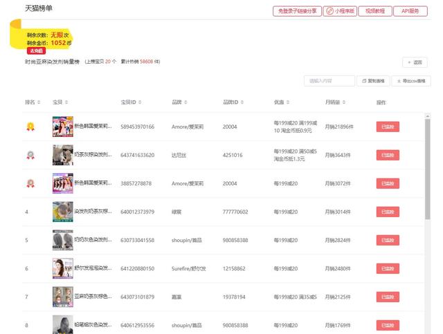 淘宝交易量怎么查询（淘宝销量排行榜在哪查）