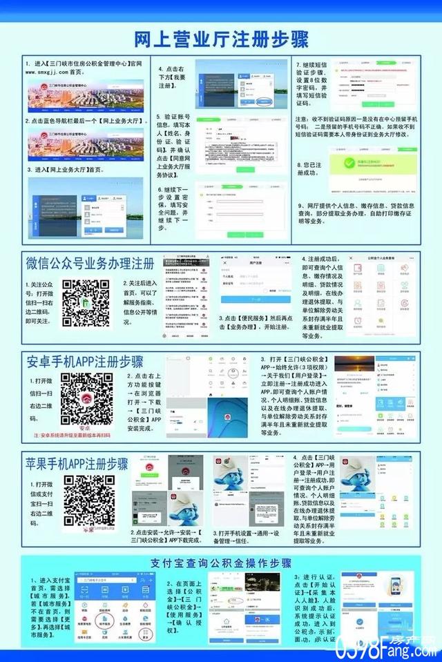 三门峡市住房公积金线上服务渠道办理流程图片「装修公积金提取流程图」