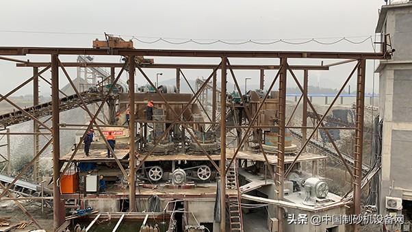 大型斗轮洗砂机视频_螺旋洗砂机视频