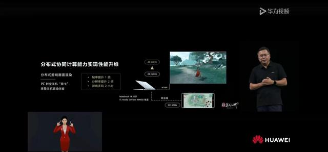 华为PC充当手机“显卡”效果如何？4K60帧游戏有被爽到