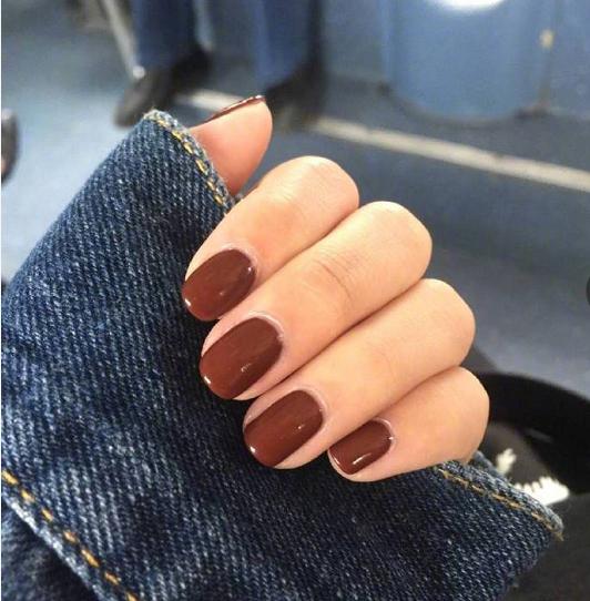 好看的显白的纯色美甲推荐,好看又显白系列美甲