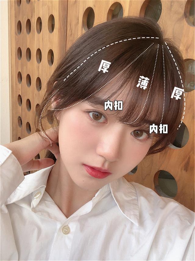 平刘海怎么剪别的刘海好看,今年"漫画刘海"才是最火的发型