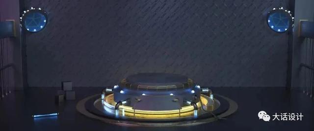 神仙级C4D炫酷舞台工程文件来了，这也太屌了吧