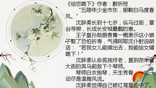 沈家小姐古言「女主是落魄千金的古言」