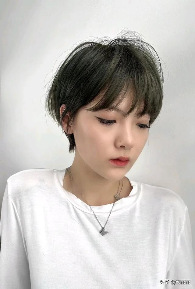 bob烫发发型图片短发