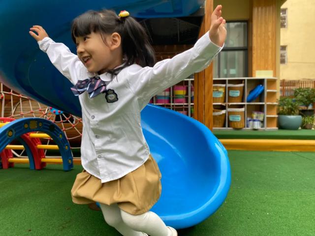 金水一幼中、大班开学第一天掠影