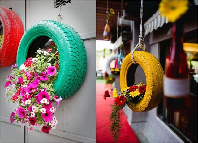 麻绳轮胎茶几(轮胎做茶几麻绳)