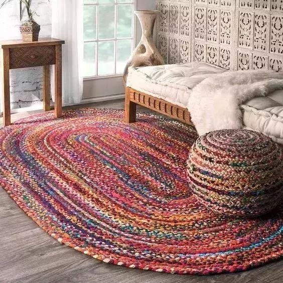 旧毛衣如何改地毯(旧衣服做地毯具体步骤)