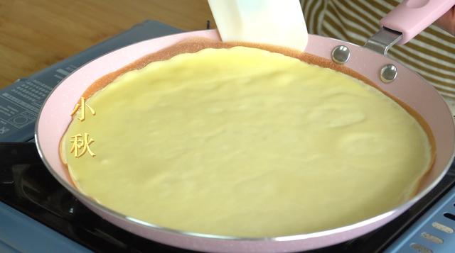 孩子想吃毛巾卷，小秋用一口平底锅解锁三种做法，比买得实惠多了