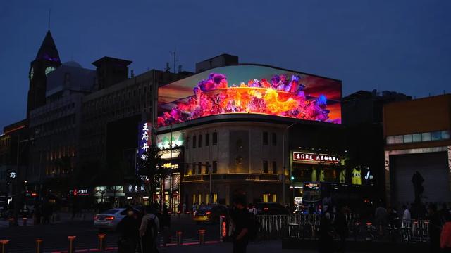 建筑工程广告颜色的搭配展图