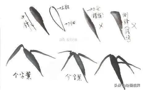 怎么画竹子 怎么画竹子