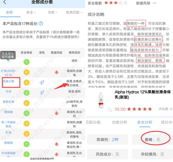 西班牙果酸身体乳价格