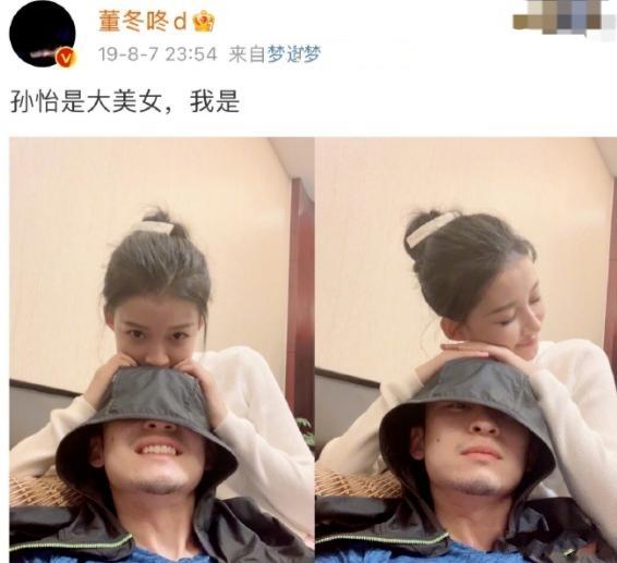 孙怡的老公是谁:孙怡结婚三周年晒董子健合照，与三年前一模一样，配文才是大亮点