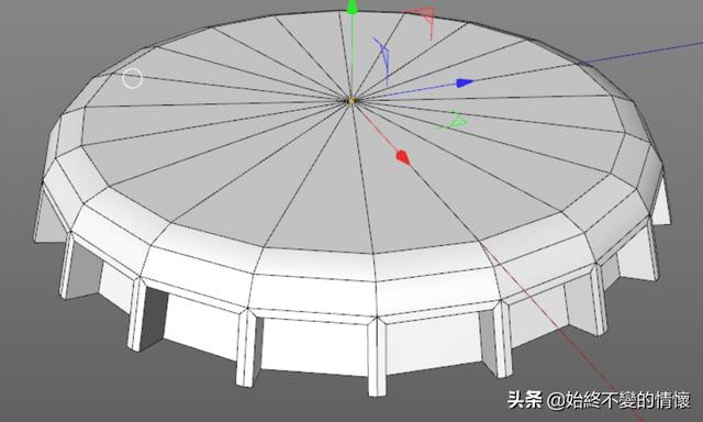 C4D自学笔记-瓶盖建模