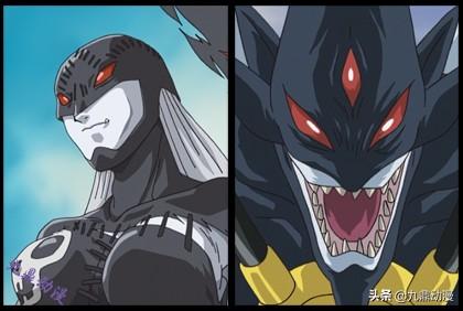 黑暗战斗暴龙兽数码宝贝二十周年战斗暴龙兽盘点数码宝贝中全身只剩下