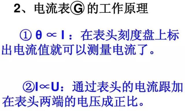 电压表原理