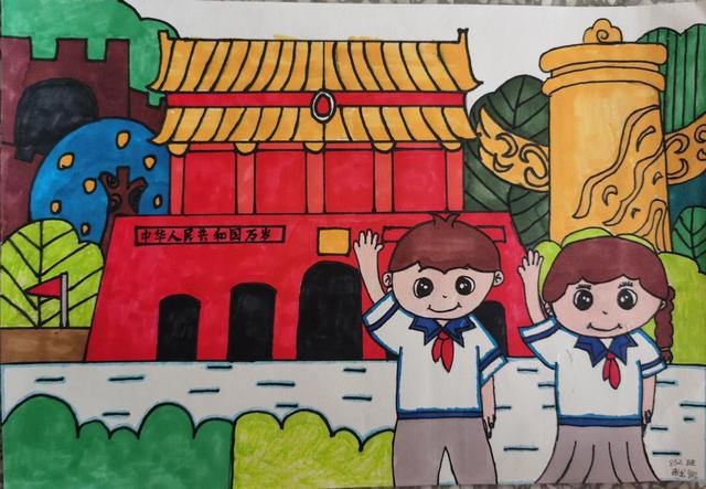 希望工程初中绘画作品展