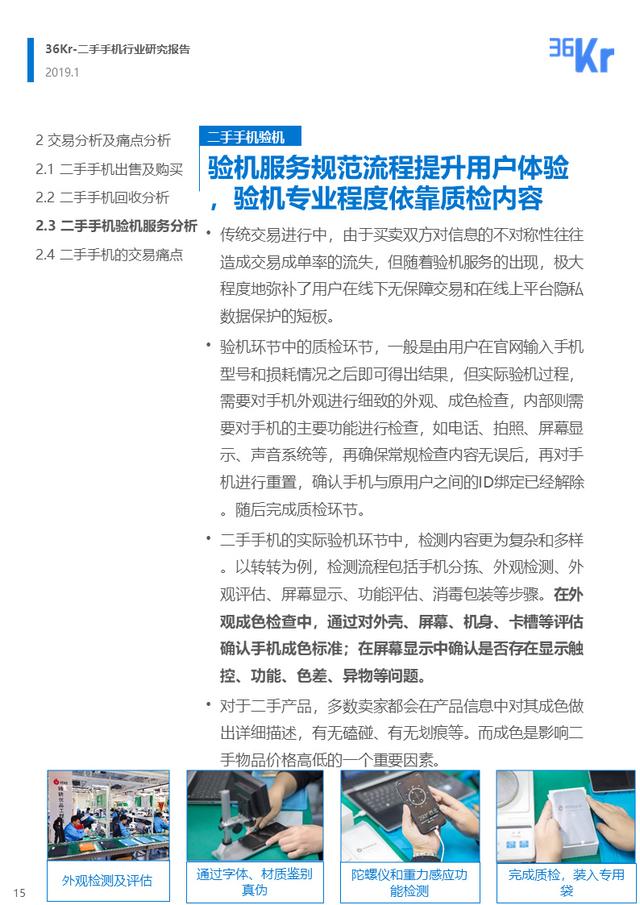 36氪小米华为（二手手机交易环节解析）(15)