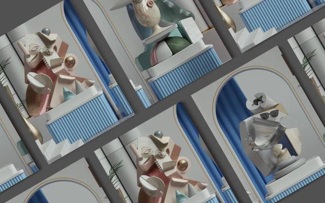 当毕加索用起C4D
