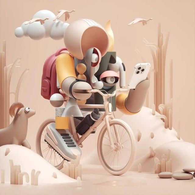 当毕加索用起C4D