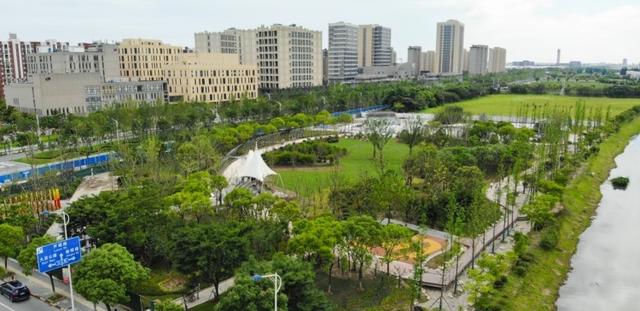 上海芦潮港新片区又一公园完成升级改造芦潮中央对上海临港的规划