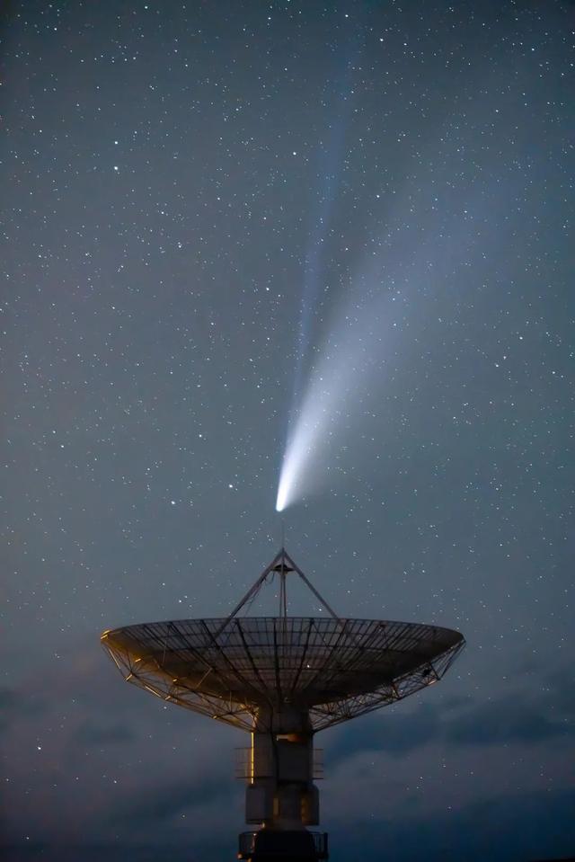 哈雷彗星图片 真实图片