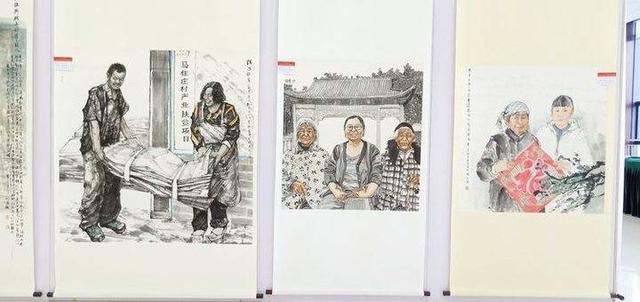 脱贫工程成果展