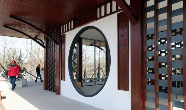 崇明花博会福建展园主体工程完工