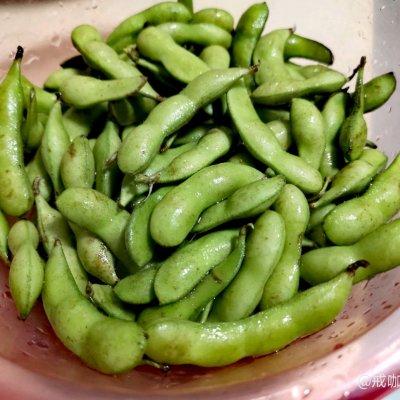 毛豆的做法水煮