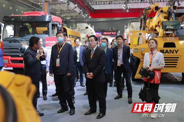 长沙国际工程机械展参观