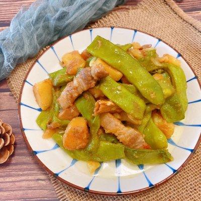 五花肉炖豆角 五花肉炖豆角（五花肉炖豆角的做法） 美食