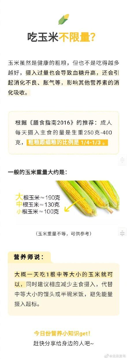 常吃玉米的人血糖都不会太差，但前提是要吃对