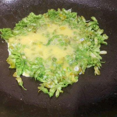 怎么蒸西兰花蛋花不黑（夜兰花煎蛋做的对）(5)