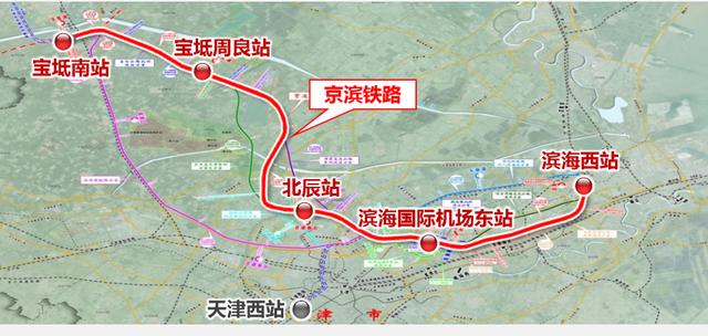 寶坻到北京天津這個區規劃4條鐵路天津明年大拆遷地段