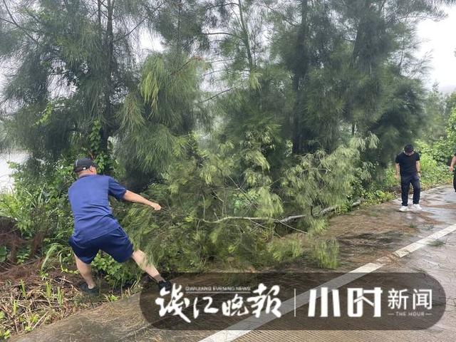 整点新闻台风直播上线，持续带来当地最新防台情况。
(图22)