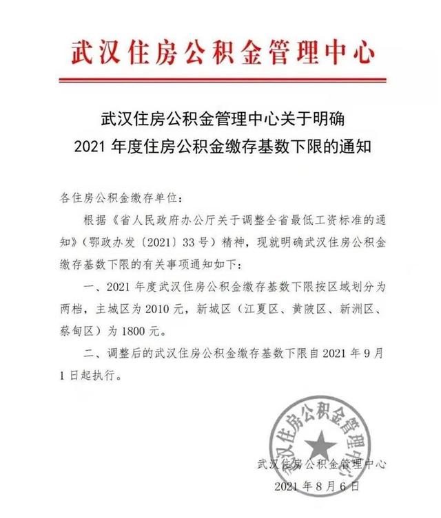 武汉住房公积金缴存比例调整5%「武汉市2020年公积金缴存最高限额」