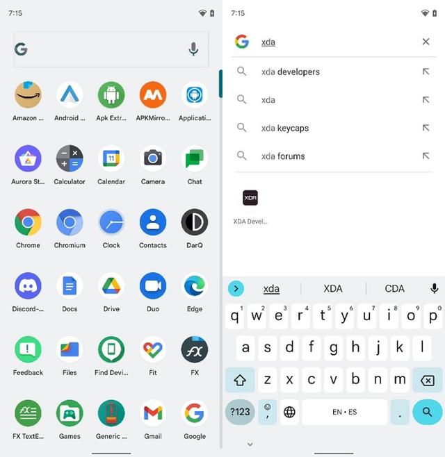 Android 12 Beta 4帶來瞭更快的搜索體驗