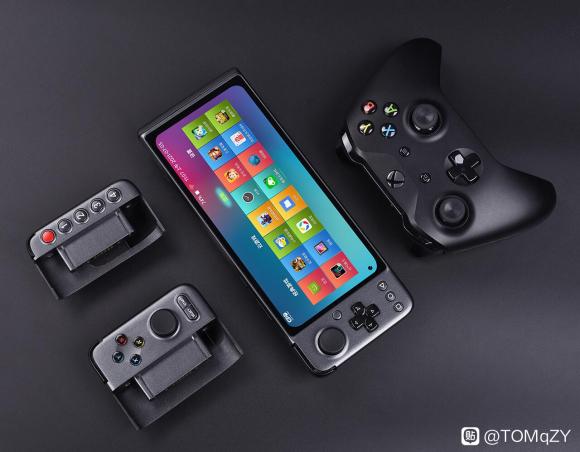 GPD-XP Android掌機項目曝光 采用半可拆卸式手柄設計