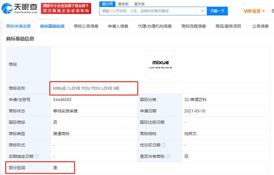 蜜雪冰城主题曲歌词商标申请被驳回 Cardi B与华纳音乐签署版权协议 全网搜