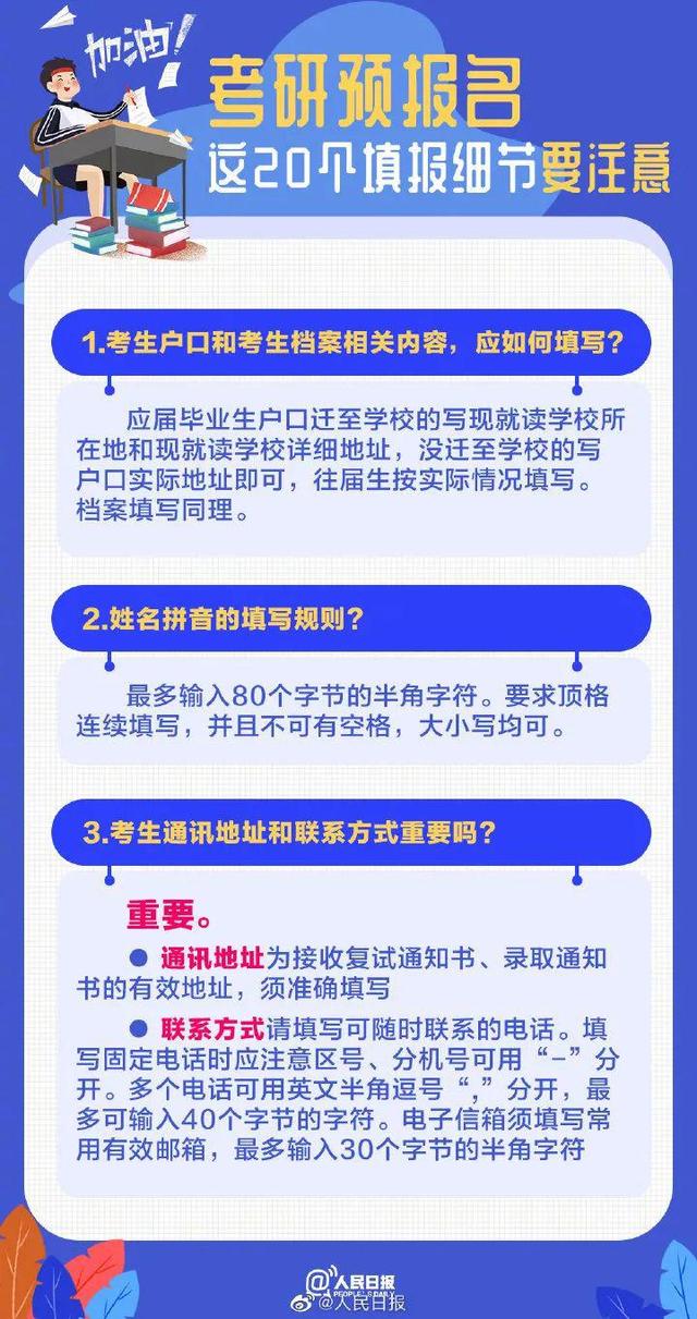 2022考研开始预报名啦!这些信息要注意