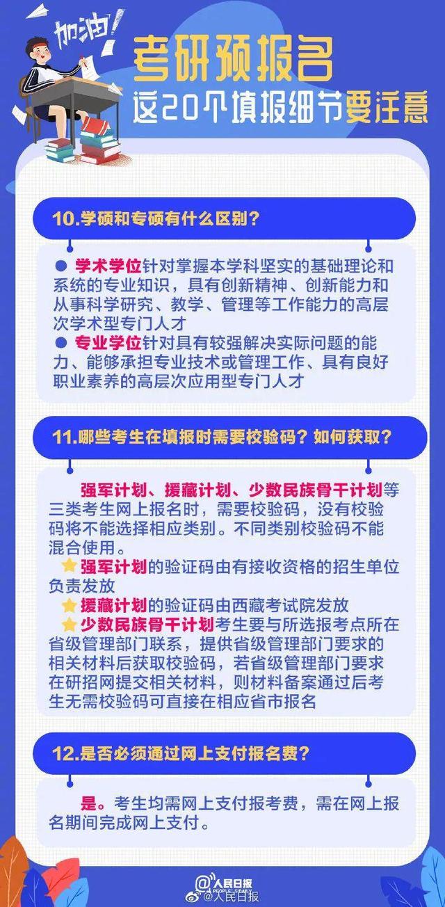 2022考研开始预报名啦!这些信息要注意