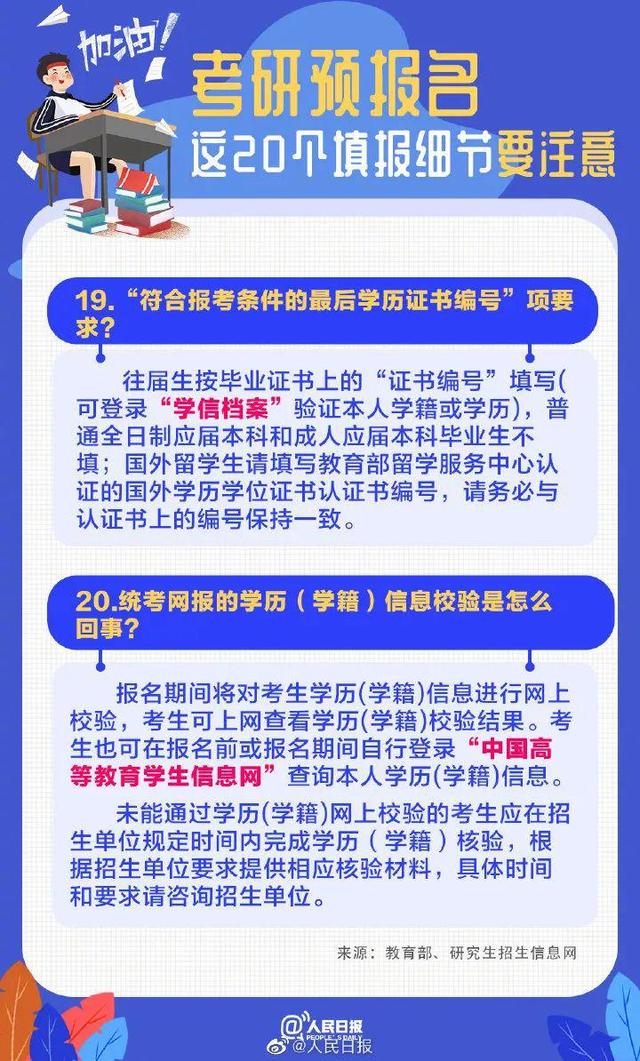 2022考研开始预报名啦!这些信息要注意