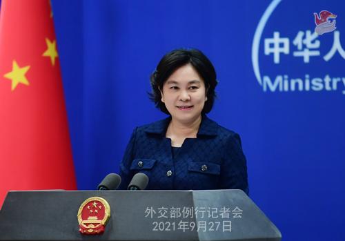美加是否将允许康明凯和迈克尔回到加拿大作为孟晚舟获释的条件？华春莹回应