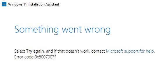 win11安装错误代码0x8007007f怎么办（win7专业版0x490）