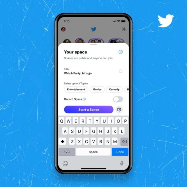 Twitter在iOS上向测试者推出Spaces录音功能 随后将在全球范围内推出