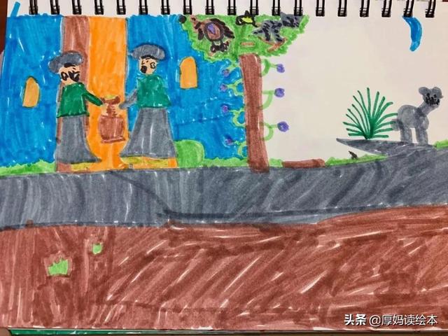 居家隔离第四天，厚厚画了第八幅岳飞（附艺术启蒙书单）